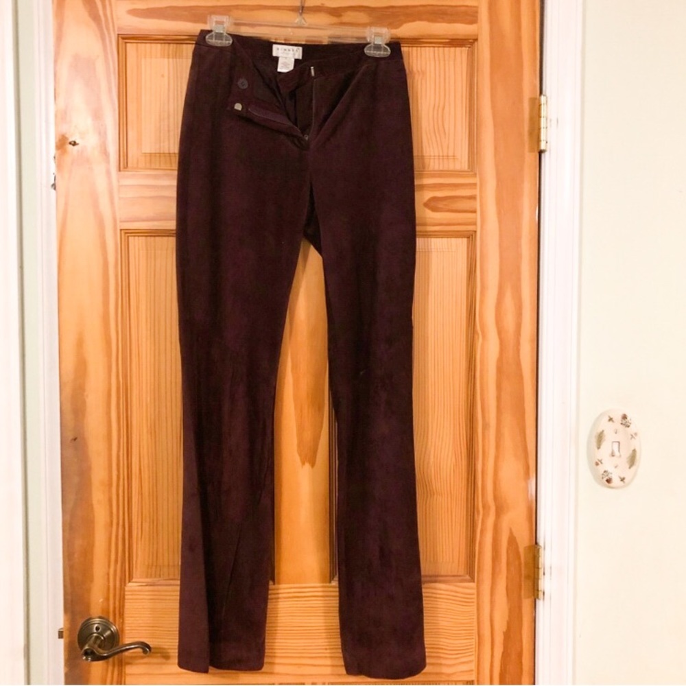 Lightly used women’s Hennes Collection H&M genuine leather pants